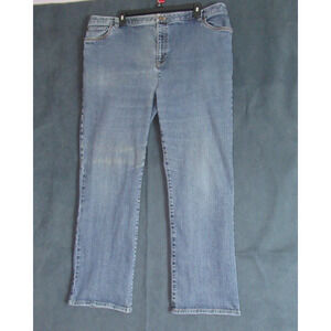 Vintage Casual Corner ANNEX Jeans Womens 20W Blue Denim Straight Stretch Momcore